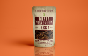 Make my Meaty Mushroom Jerky sell!!  | Verpackungs-Design von hektorsty