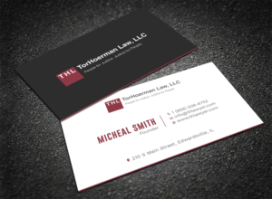 TorHoerman Law, LLC new Business Card design | Business Card Design by Tripti Ranjan Gain