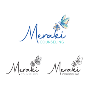 Meraki Counseling | Logo Design by Samantha Ward Design