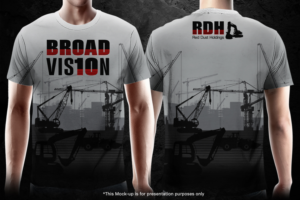 10 Years in Business Shirt for Civil Construction company. | T-Shirt-Design von G3K