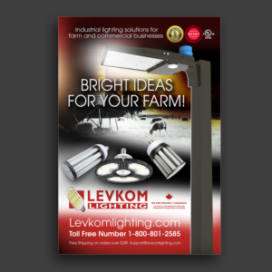 Agriculture Magazine Print Ad for Farm magazines to drive traffic to website | Advertisement Design by see why