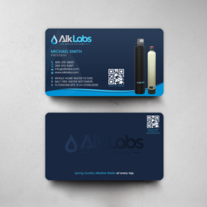 Water Filter Company Needs Bizz Cards!!  | Business Card Design by chandrayaan.creative