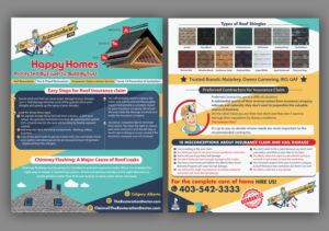 Information Package (Hail Insurance Claim) | Flyer Design by umesh mahale