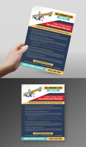 Information Package (Hail Insurance Claim) | Flyer Design by ecorokerz