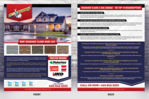 Information Package (Hail Insurance Claim) | Flyer Design by SAI DESIGNS