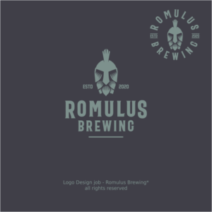 Romulus Brewing | Logo Design by Mimi & Max