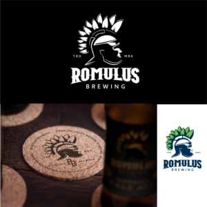 Romulus Brewing | Logo Design by Majestic Prints