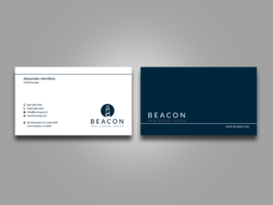 Biz Card for Beacon Real Estate Group - BREG | Business Card Design by Sandaruwan