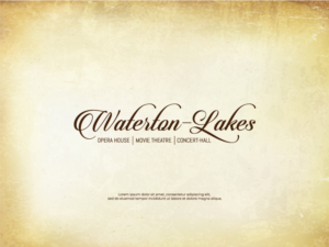 waterton-lakes-opera-house-movie-theatre-and-concert-hall | Logo-Design von Locke+