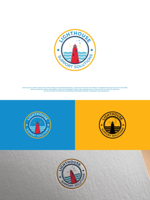 Lighthouse Support Solutions. | Logo Design by 2662 DESIGN