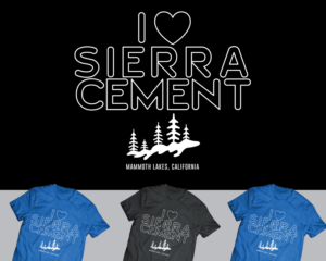 I HEART Sierra Cement | T-shirt Design by Tee and Eh?