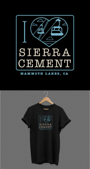 I HEART Sierra Cement | T-shirt Design by 1Concept