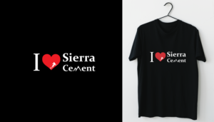 I HEART Sierra Cement | T-shirt Design by K Hari Prasad