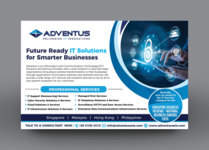 Adventus Singapore - Half Page Magazine Ad | Graphic Design by rkailas