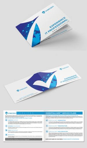 Flyer-Design von BLUE WINGS für VINCOVI Technology Solutions Inc | Design #25139311