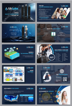 Water Filtration Company Needs completely refreshed powerpoint.  | PowerPoint Design by Pixper