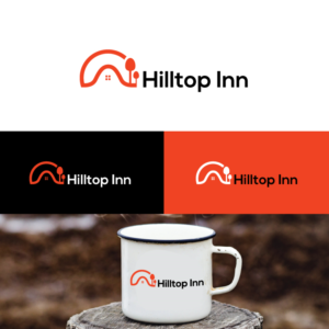 new signage design for budget motel - Hilltop Inn  | Schilder-Design von FourtuneDesign