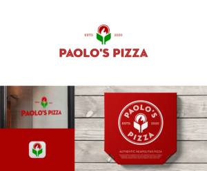 Logo Design by airborne for Paolo's Pizza | Design: #25162690