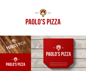 Logo Design by airborne for Paolo's Pizza | Design: #25164475