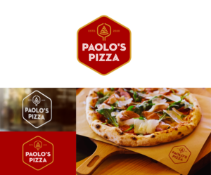 Paolo's Pizza | Logo-Design von airborne