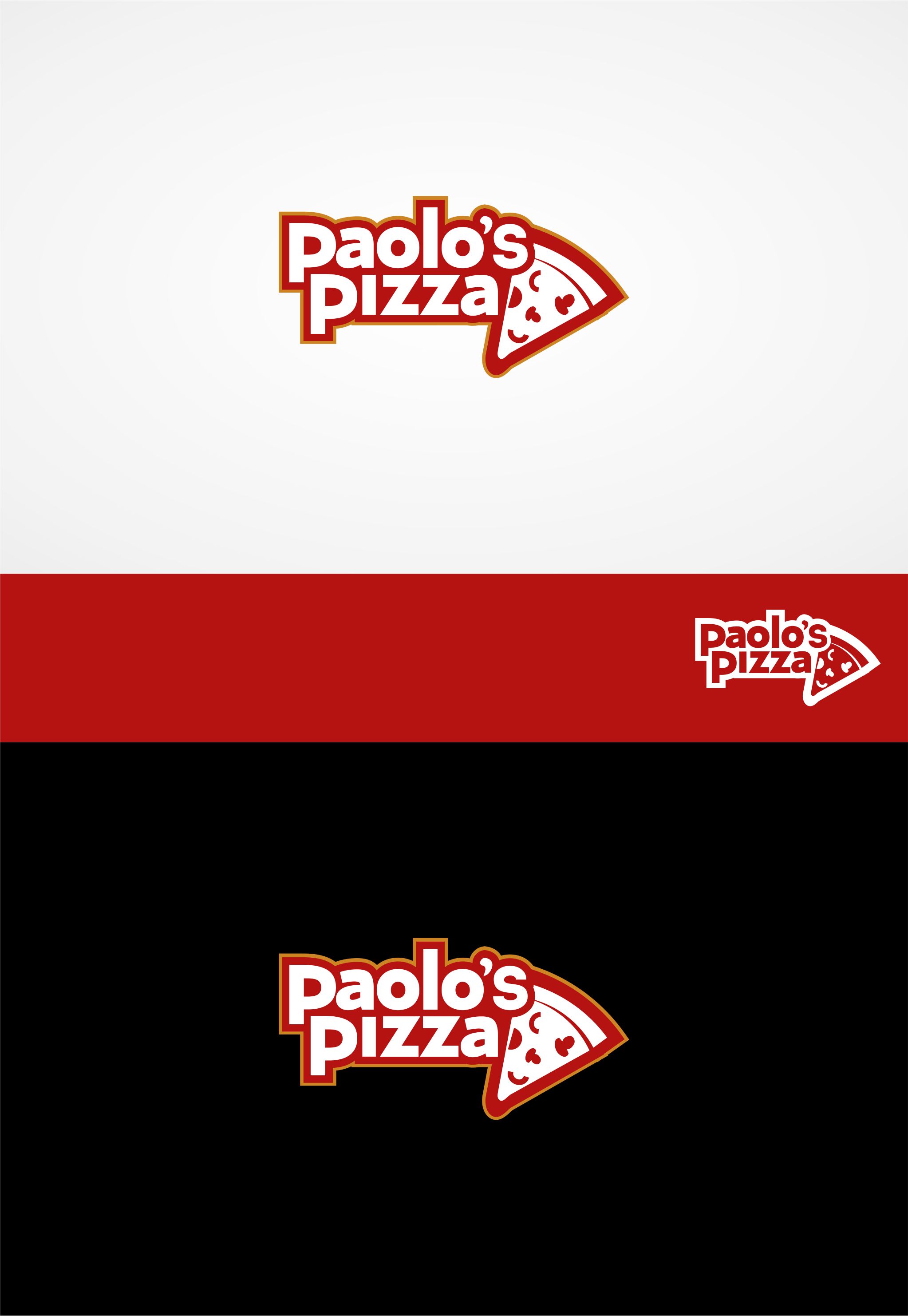 Logo-Design von Robby SC für Paolo's Pizza | Design #25186493