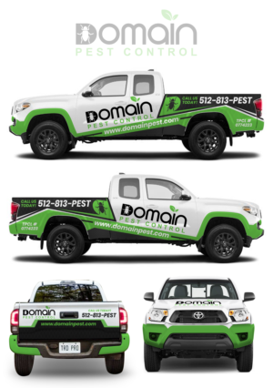 Domain Pest Control - Truck Wrap | Schilder-Design von SAI DESIGNS