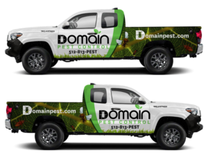 Domain Pest Control - Truck Wrap | Schilder-Design von The Faisal