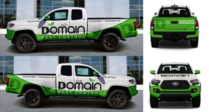 Domain Pest Control - Truck Wrap | Schilder-Design von Alessandro Serrago