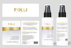 Logo and Label design for hair growth serum | Etikett-Design von Lykos