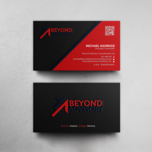 Beyond Advisory Consulting firm  | Visitenkarten-Design von chandrayaan.creative