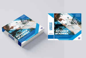 Advanced Academy Binder Cover and Spine Design  | Packaging Design by ammar_ed