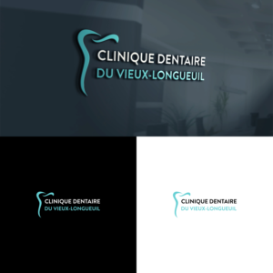 Clinique Dentaire du Vieux-Longueuil | Logo Design by ZiangArt_Studio