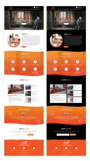 Wordpress Design by pb for Trauma & Decon Services | Design: #25195549