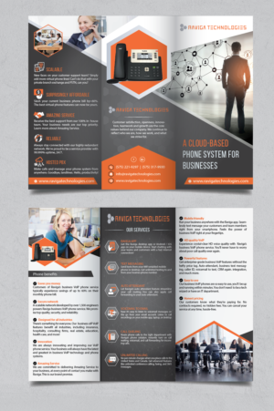 VoIP Unified Communications Service Flyer | Flyer Design by alex989