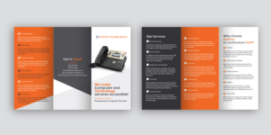 VoIP Unified Communications Service Flyer | Flyer Design by Elizaveta M