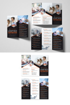 VoIP Unified Communications Service Flyer | Flyer Design by ZeneFashions