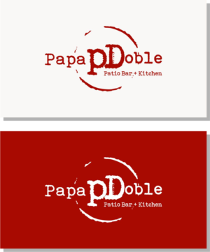 Papa Doble | Logo Design by Rajiv Kumar