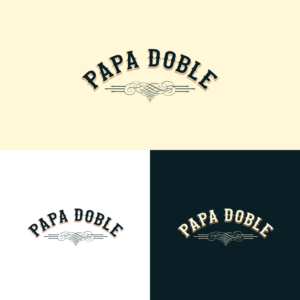 Papa Doble | Logo Design by Rii