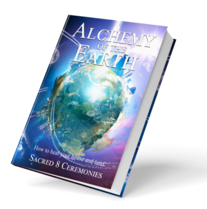 Book title;Alchemy of the Earth.  | Book Cover Design by CreaTVIT