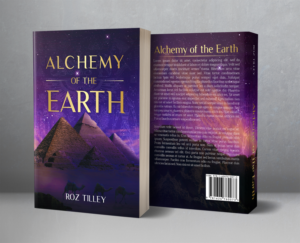 Book title;Alchemy of the Earth.  | Book Cover Design by Aesthetica Society