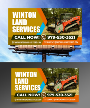 WINTON LAND SERVICES BILLBOARD DESIGN | Billboard Design by ecorokerz