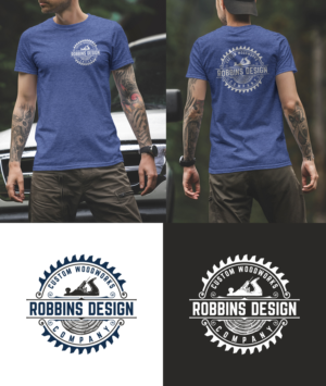 Custom woodworking company t-shirt design | T-shirt Design by H-H Arts