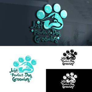 Just Pawfect Dog grooming | Logo Design by Tangantengen