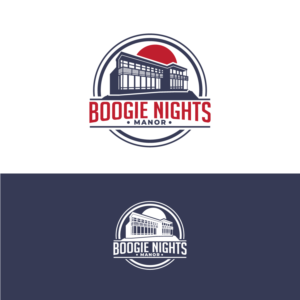 Boogie Nights Manor | Logo Design by Graphic Bricks