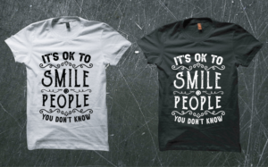 Creative company wants to spread positive vibes through t-shirt designs | T-Shirt-Design von Taho Design