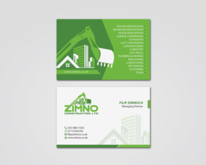 High-end construction company needs a business card design  | Business Card Design by MDesign