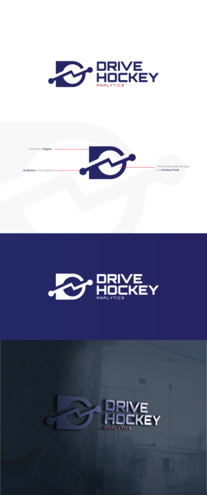 Drive Hockey Analytics | Logo-Design von yudaharv