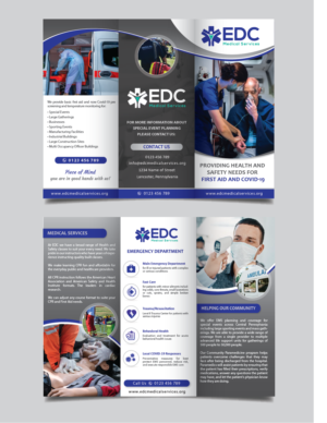 New emergency medical service needs a marketing flyer for prospective customers  | Flyer Design by alex989