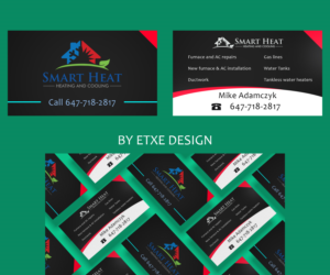 Business Card Design by etxe for Smart Heat | Design #25241205