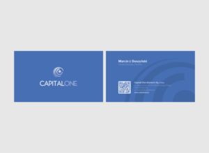 Business Card Design by Tram Dang for CAPITAL ONE PARTNERS SP. Z O.O. SP.K. | Design #25274482